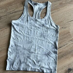 lululemon athletica Light Gray Tank Top